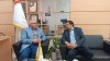 بازدید مدیر امور راهبری شعب بانك صنعت و معدن از شعبه 24*7 این بانك